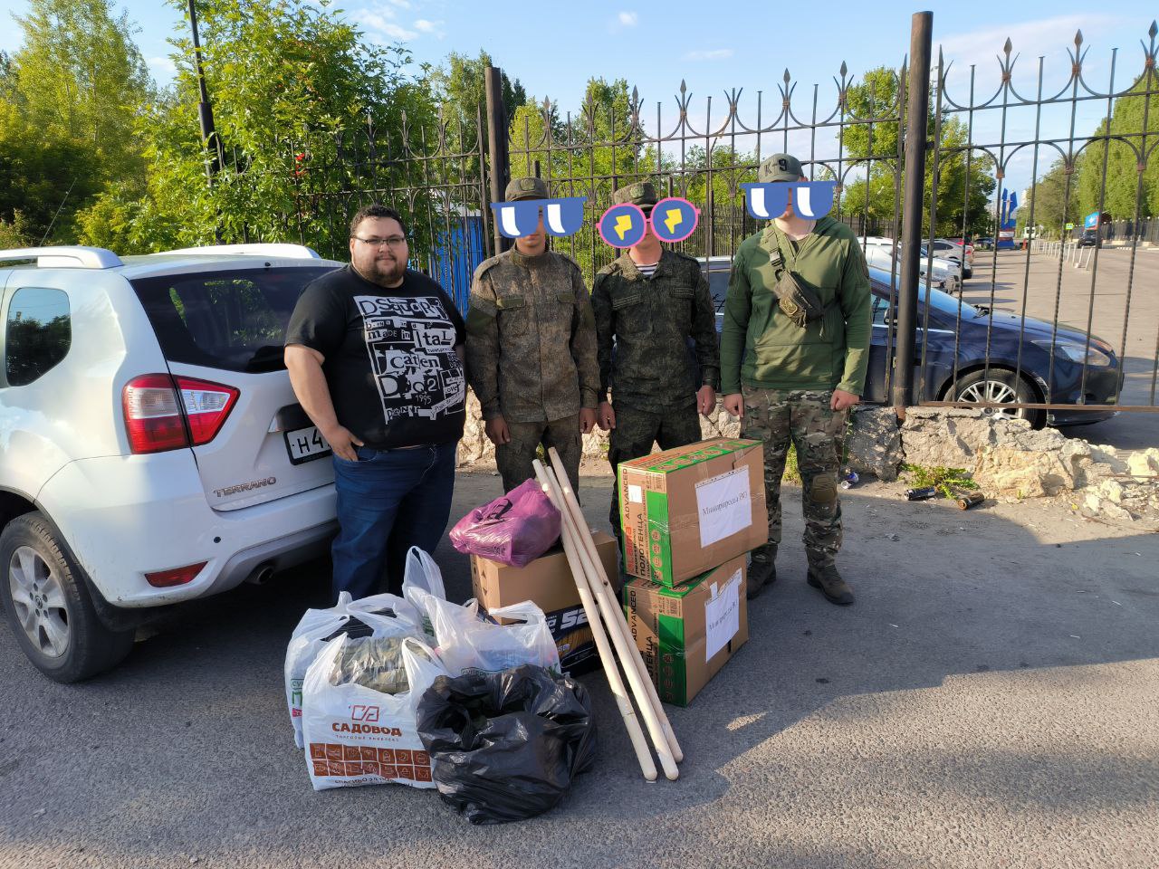 Директор «Время Воронежа» передал гуманитарную помощь для бойцов СВО