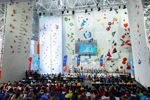 Последний день Первенства мира по скалолазанию в Воронеже не обошелся без чемпиона из России