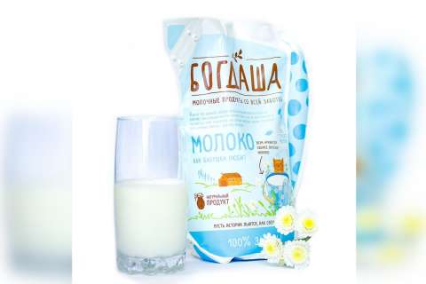 Молочная продукция воронежской ТМ «Богдаша» покоряет рынок новой упаковкой