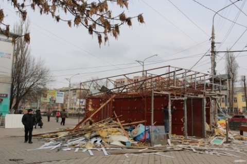 Воронежские власти продолжат демонтаж торговых точек