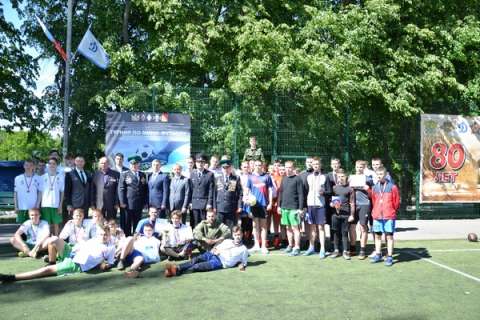 В Воронежской области провели мини-футбольный турнир среди кадетов