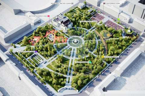 Новую концепцию воронежского парка «Орленок» воплотят в проект за 4 млн рублей