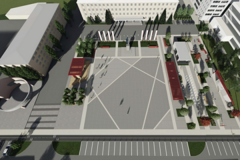 Химкинская компания обустроит центральную площадь в Россоши