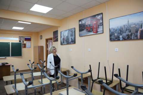 Воронежские школы отремонтировали за 100 млн рублей