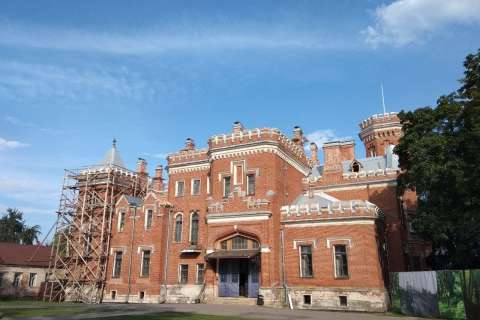Фасад и лестницы во дворце Ольденбургских под Воронежем отреставрирует «Степс» 