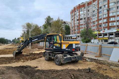 Переустройство ливневой канализации началось на будущем участке дублера Московского проспекта в Воронеже