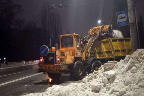В Воронеже за ночь вывезли 8,5 тыс. куб снега 