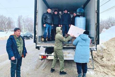 Очередной гуманитарный груз из Воронежа был доставлен на территорию Херсонской области