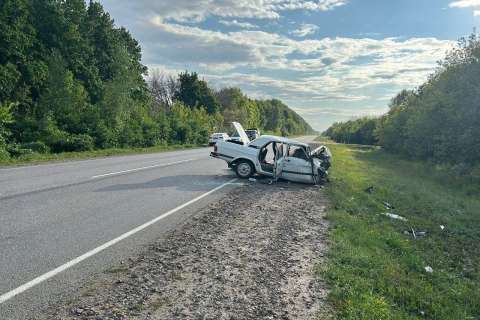 Жуткое ДТП унесло жизнь человека в Грибановском район Воронежской области