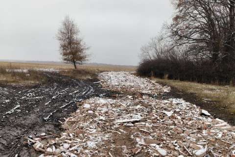 Инновации дорожного строительства показали в Семилукском районе Воронежской области