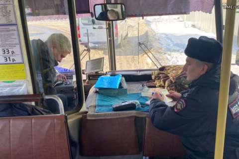 ГАИ проводит рейды по водителям автобусов в Воронежской области