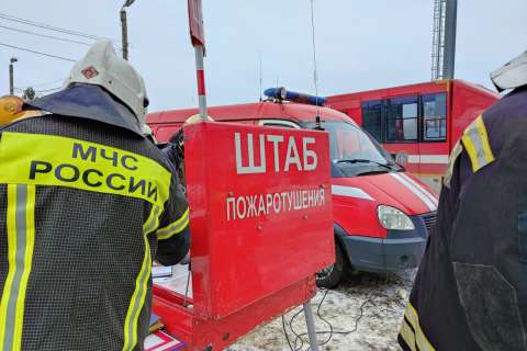 Пожар на нефтебазе в Лискинском районе полностью потушен
