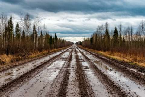 В Бутурлиновке многодетные семьи оказались в ловушке из-за отсутствия дорог