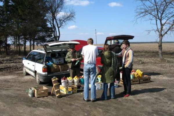 Власти Воронежской области пересчитали придорожных торговцев Власти Воронежской области пересчитали придорожных торговцев