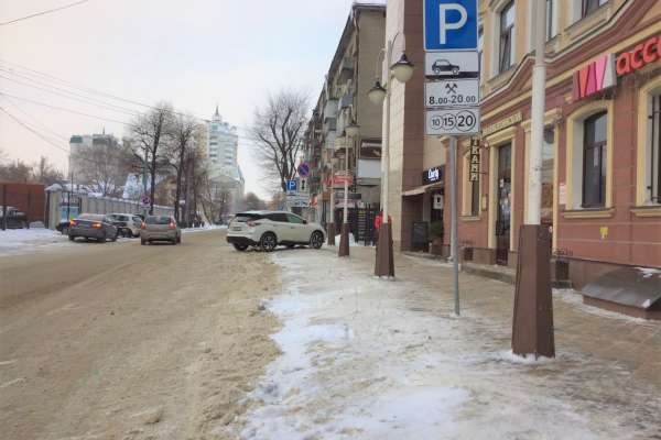 В Воронеже ГИБДД и чиновники пересмотрят схему расположение мест под платную парковку В Воронеже ГИБДД и чиновники пересмотрят схему расположение мест под платную парковку