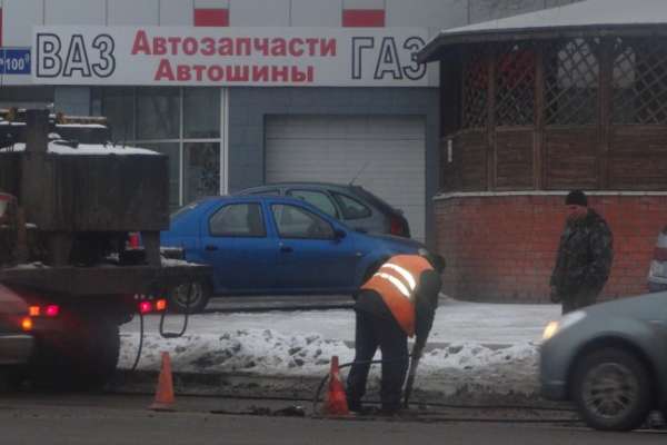 Воронежские дороги начали ремонтировать зимой Воронежские дороги начали ремонтировать зимой