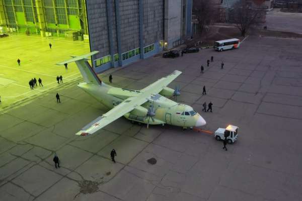 Второй полет воронежского Ил-112В запланировали на апрель Второй полет воронежского Ил-112В запланировали на апрель