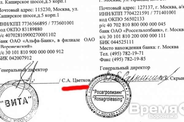 В Воронежском «Коммерсанте» прошли обыски по делу о хищении 1,1 млрд рублей у «Росагролизинга»