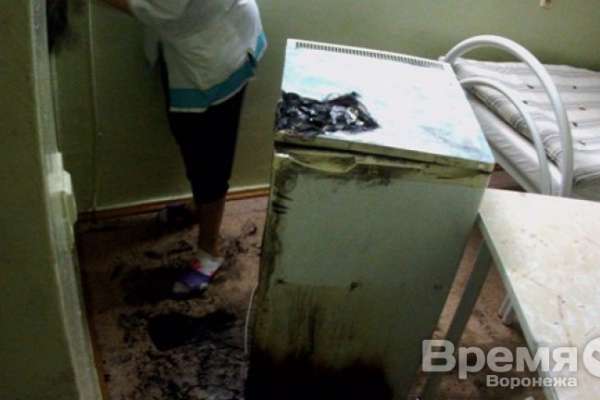 В воронежской БСМП ночью произошел пожар В воронежской БСМП ночью произошел пожар