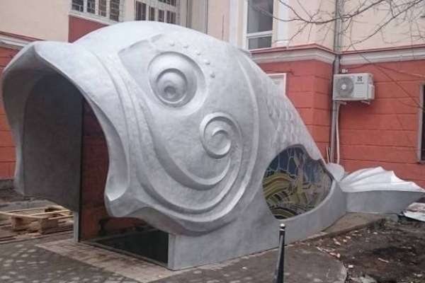 Воронежская рыба могла повредить несущую стену дома-гармошки Воронежская рыба могла повредить несущую стену дома-гармошки