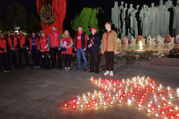 Воронежская область стала участником патриотической акции Народного фронта «Огонь памяти»