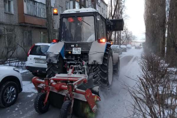 Воронежские УК полностью устранили последствия снегопада Воронежские УК полностью устранили последствия снегопада