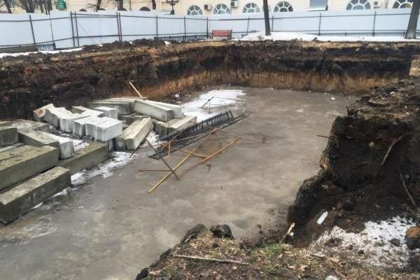 На месте стройки у вокзала «Воронеж-1» разобьют сквер На месте стройки у вокзала «Воронеж-1» разобьют сквер