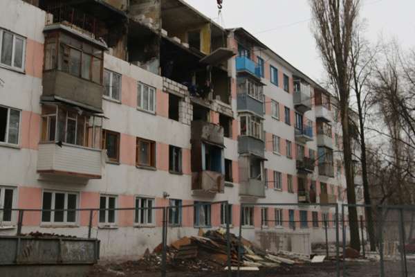 Ремонт взорвавшейся воронежской многоэтажки завершится в марте Ремонт взорвавшейся воронежской многоэтажки завершится в марте