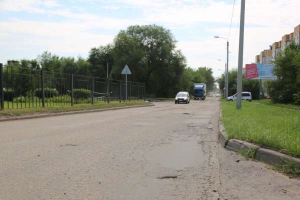 Воронежская компания реконструирует дорогу с улицы Урывского