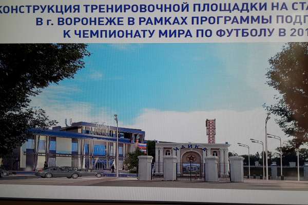 Мэрия Воронежа объявила аукционы на реконструкцию стадионов к футбольному чемпионату мира Мэрия Воронежа объявила аукционы на реконструкцию стадионов к футбольному чемпионату мира