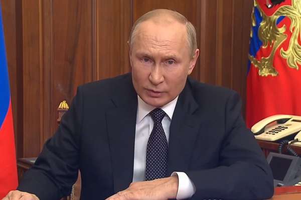Президент РФ Владимир Путин объявил о частичной мобилизации 