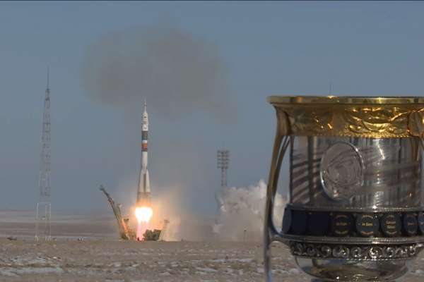 Ракета с воронежским двигателем отправила в космос копию Кубка Гагарина Ракета с воронежским двигателем отправила в космос копию Кубка Гагарина
