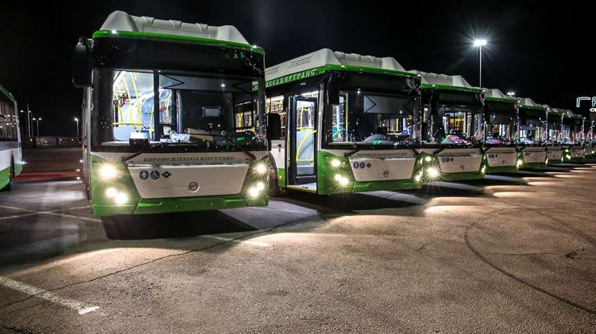 Воронеж получил еще 29 новых автобусов 