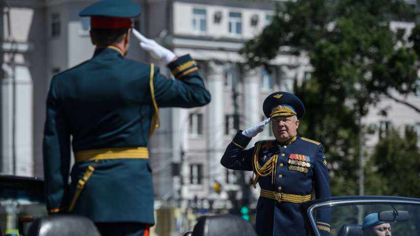 В Воронеже прошел парад Победы