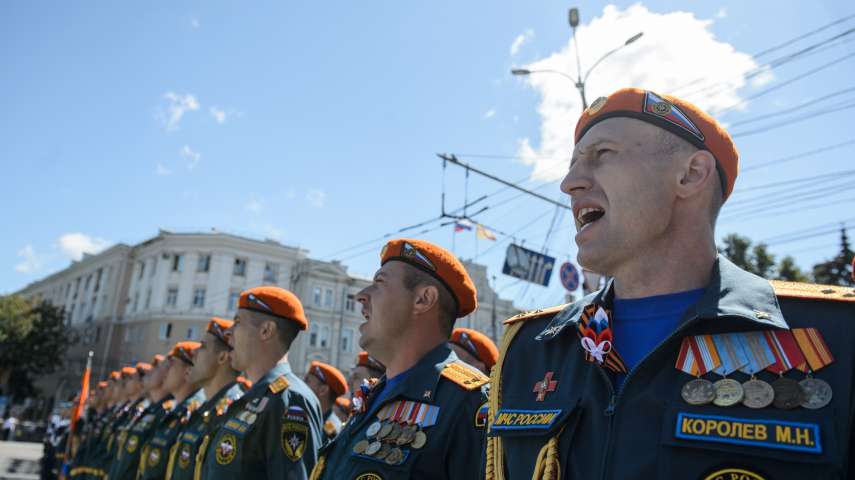 В Воронеже прошел парад Победы