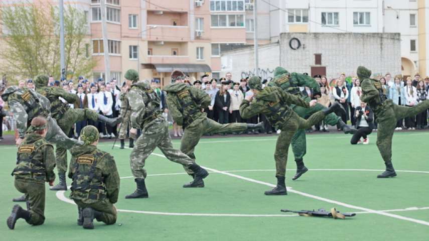 Мастер-класс по рукопашному бою