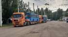 В Воронеж привезли подаренные московские троллейбусы 