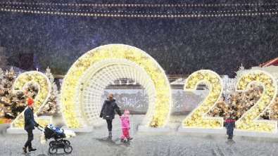 Власти обнародовали эскизы фотозон во время празднования Нового Года