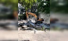 Неизвестные в Воронеже самовольно снесли 40 гаражей и хозпостроек