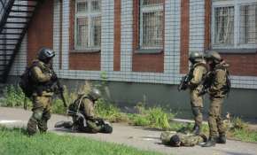 На учениях силовиков «террористы» захватили воронежских школьников