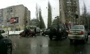 Дтп на Остужева закончилось погоней