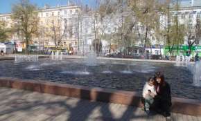 В Воронеже на Первомай включат все городские фонтаны