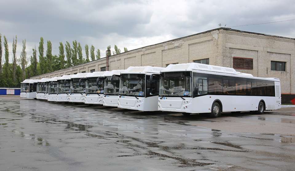 В этом году автопарк муниципального «Воронежпассажиртранса» пополнится еще 63 новыми автобусами