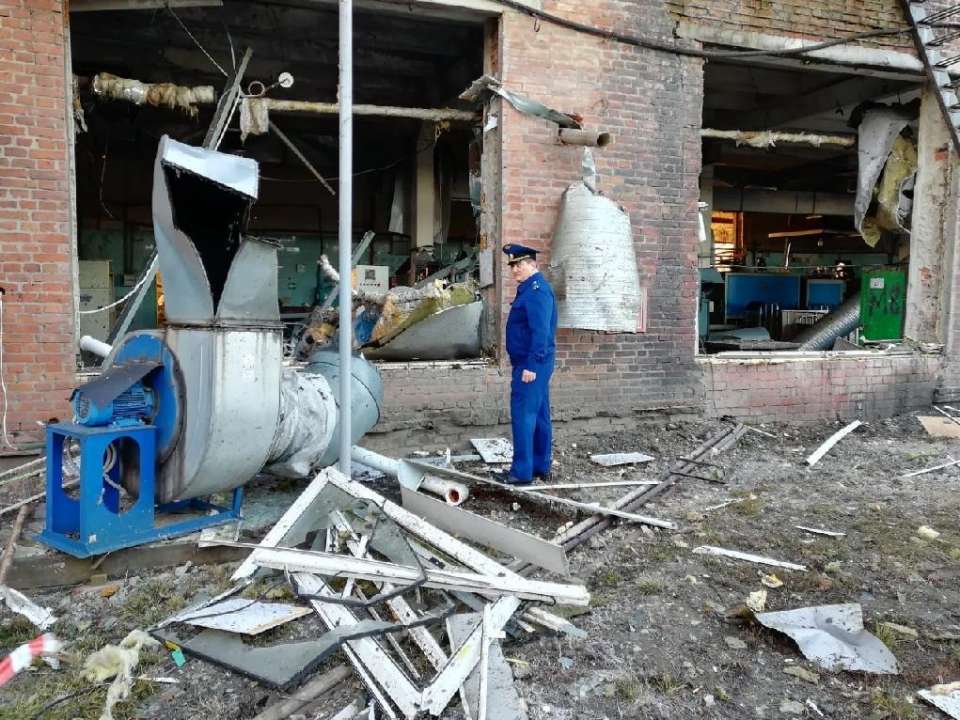 При взрыве на фабрике под Воронежем пострадали пять человек