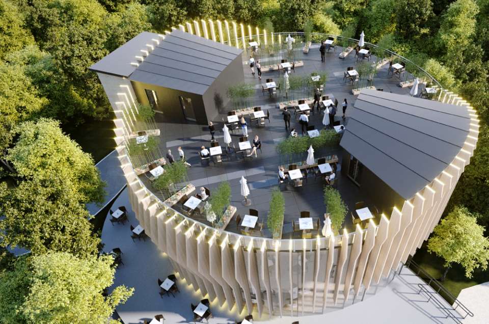 В Центральном парке Воронежа к весне 2019 года появится двухэтажный ресторан 