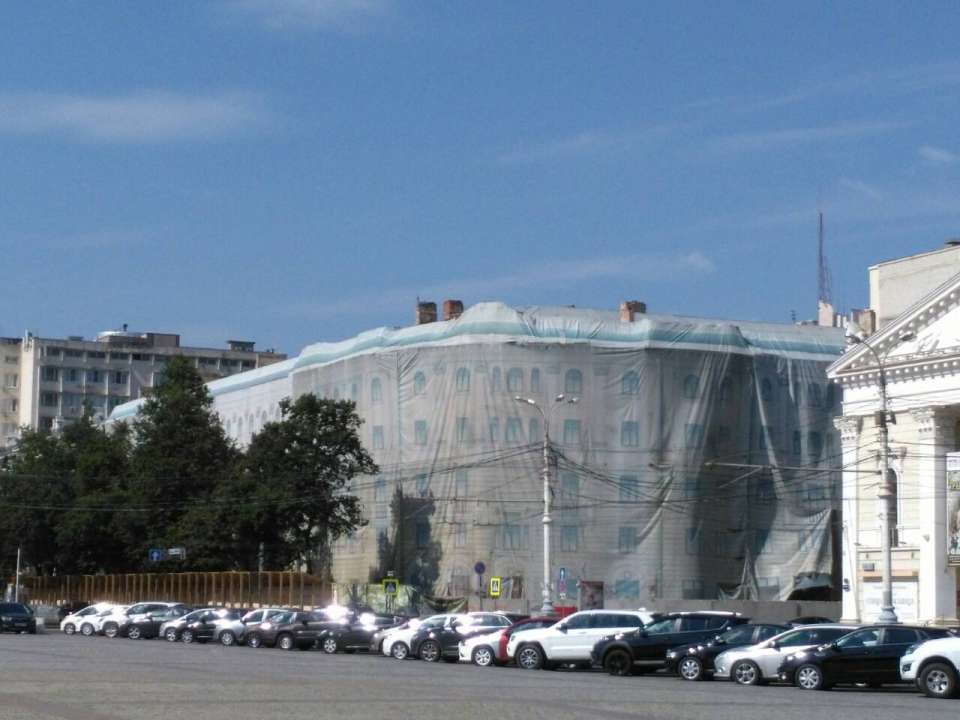 Стройку нового дома на площади Ленина в Воронеже завершат в 2020 году