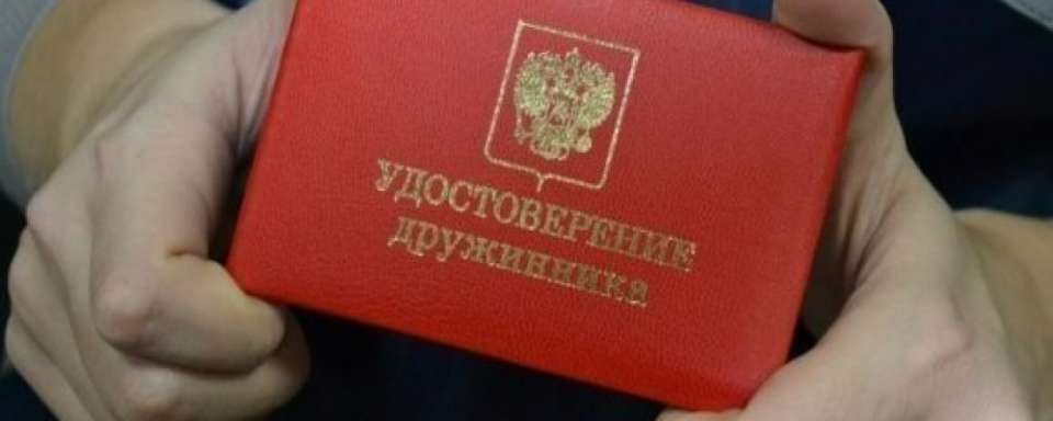 Воронежским дружинникам позволено бесплатно посещать спортивные объекты