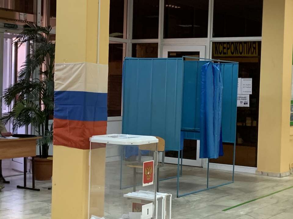 На парламентских выборах в Воронежской области явка дотянула до 42,9%