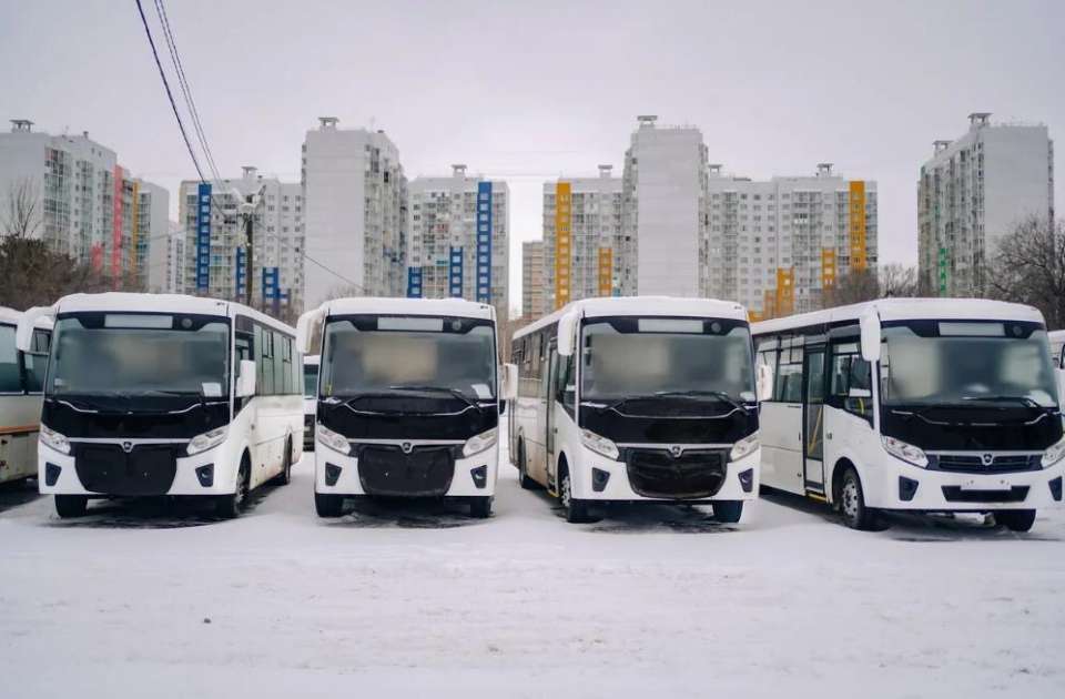 Автопарк воронежского перевозчика пополнился пятью новыми автобусами