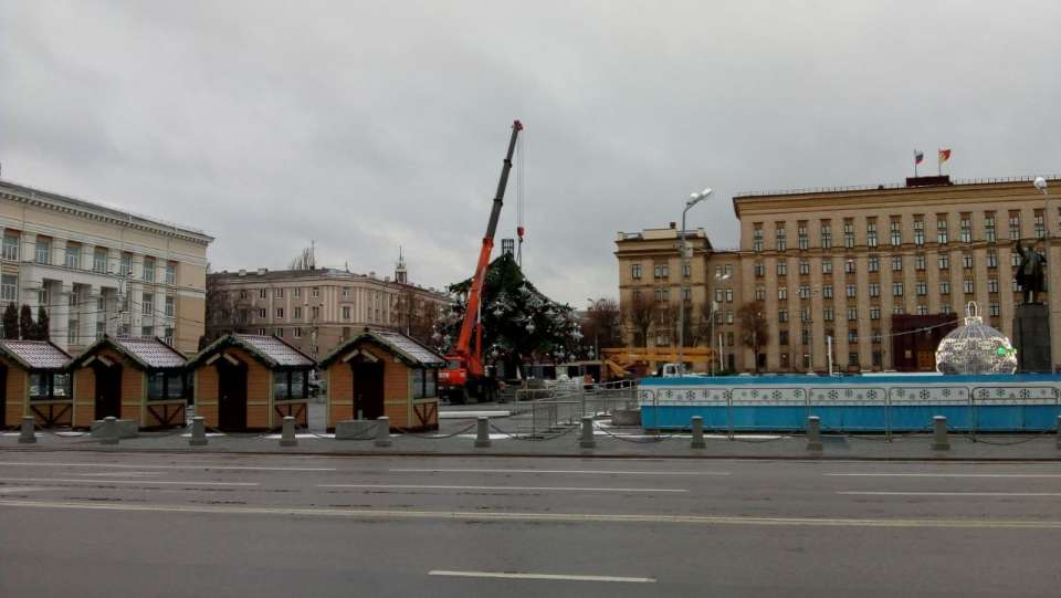 Мэрия заплатит 653 тыс. рублей за охрану площади Ленина в Новый год